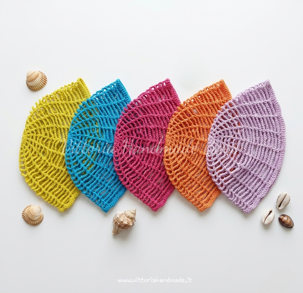 CROCHET MESH HAT TENDENZA