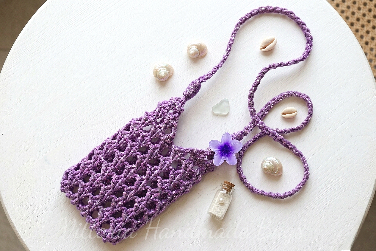 KIT PORTACELLULARE "GLOW & FLOWER"