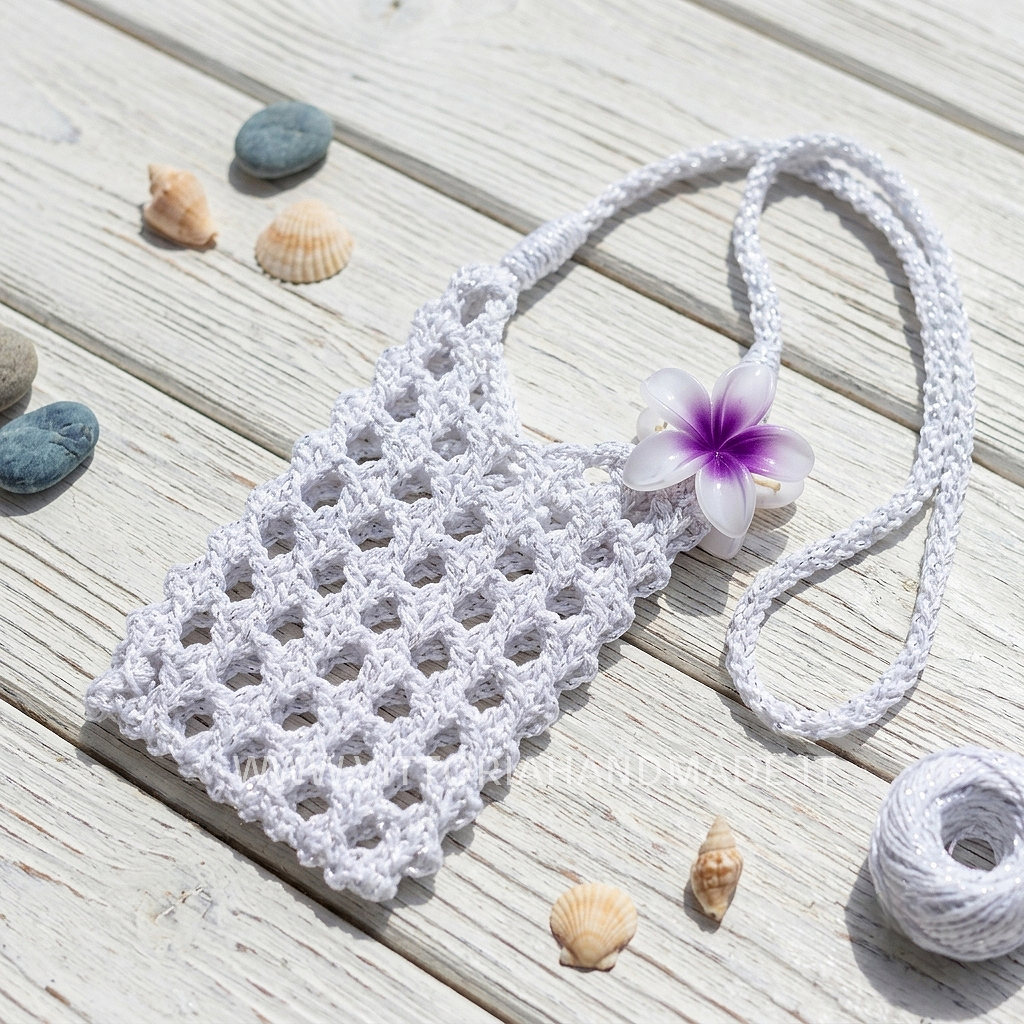 KIT PORTACELLULARE "GLOW & FLOWER"