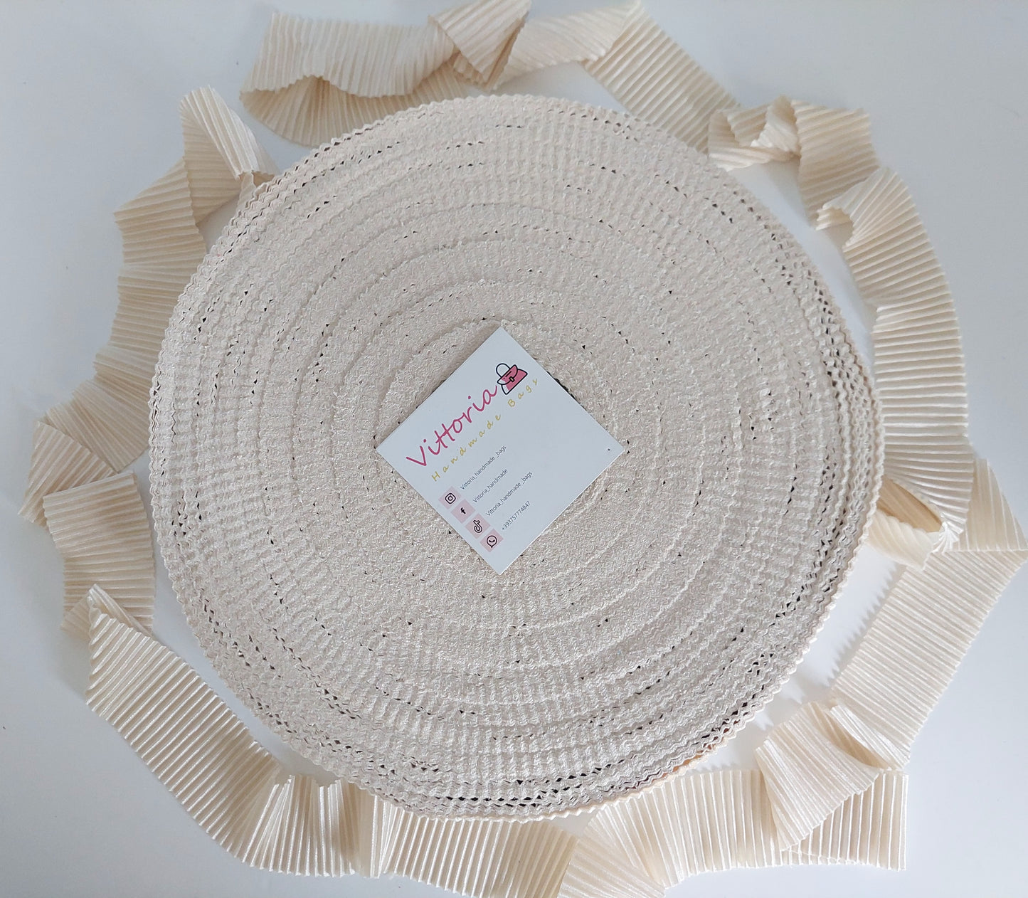 FETTUCCIA PIZZA ( LYCRA - FRISE - METALLIZZATA -TULLE - LUREX)