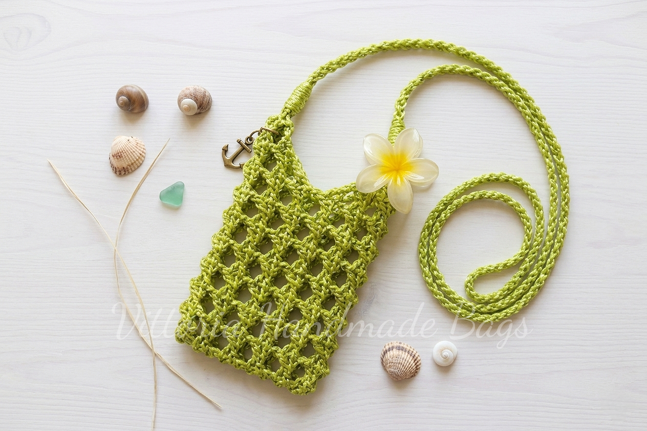 KIT PORTACELLULARE "GLOW & FLOWER"