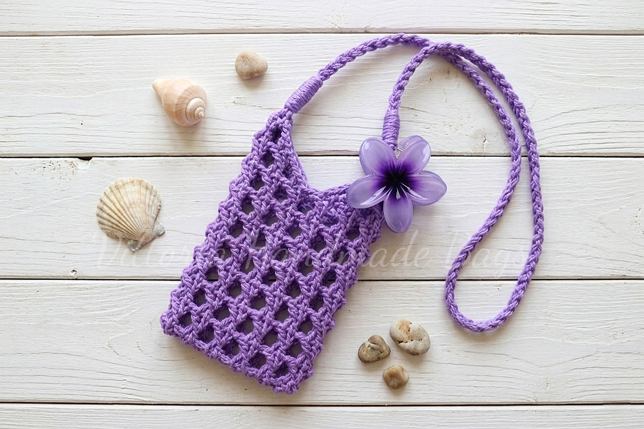 KIT PORTACELLULARE "GLOW & FLOWER"