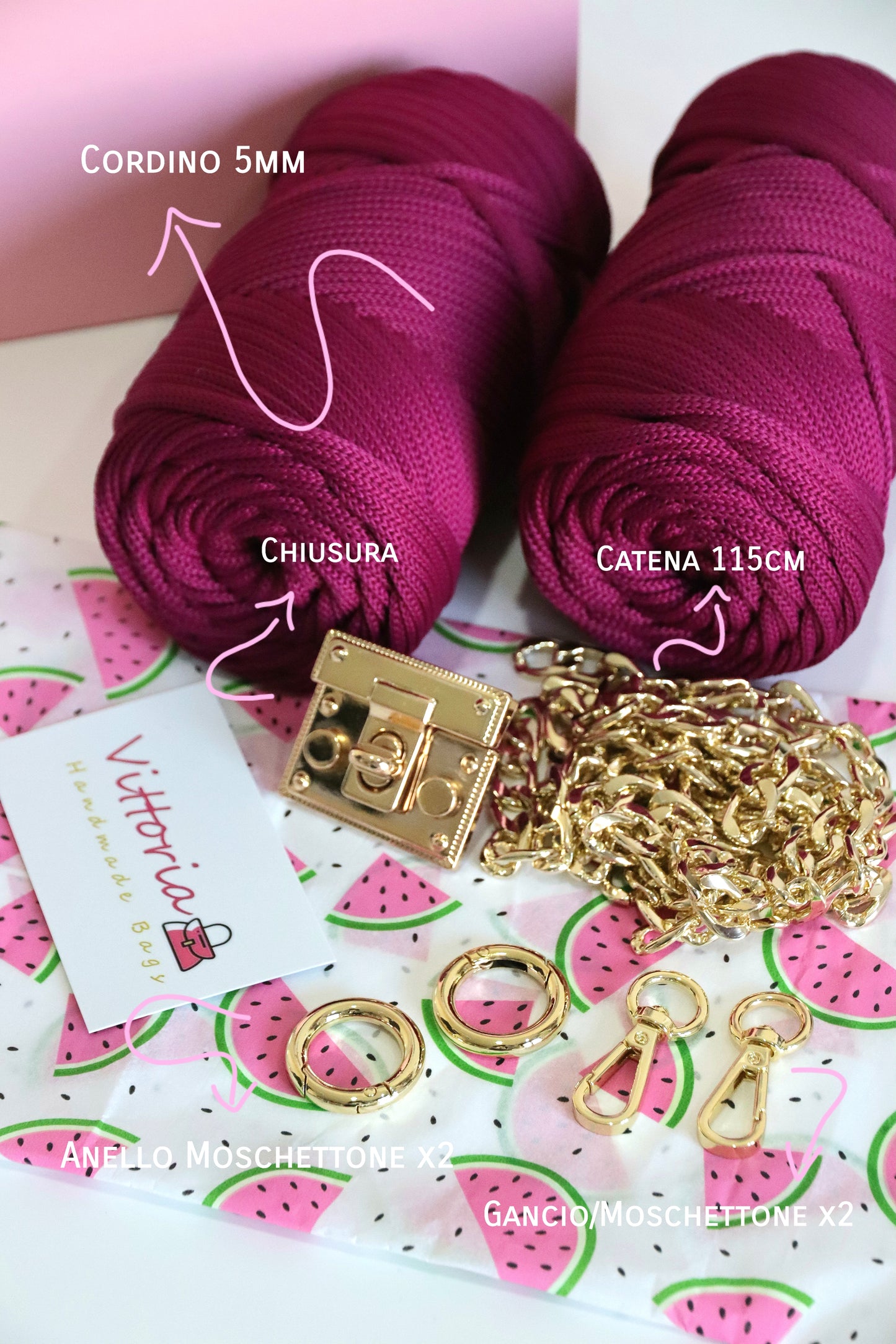 KIT VERA BAG versione cordino